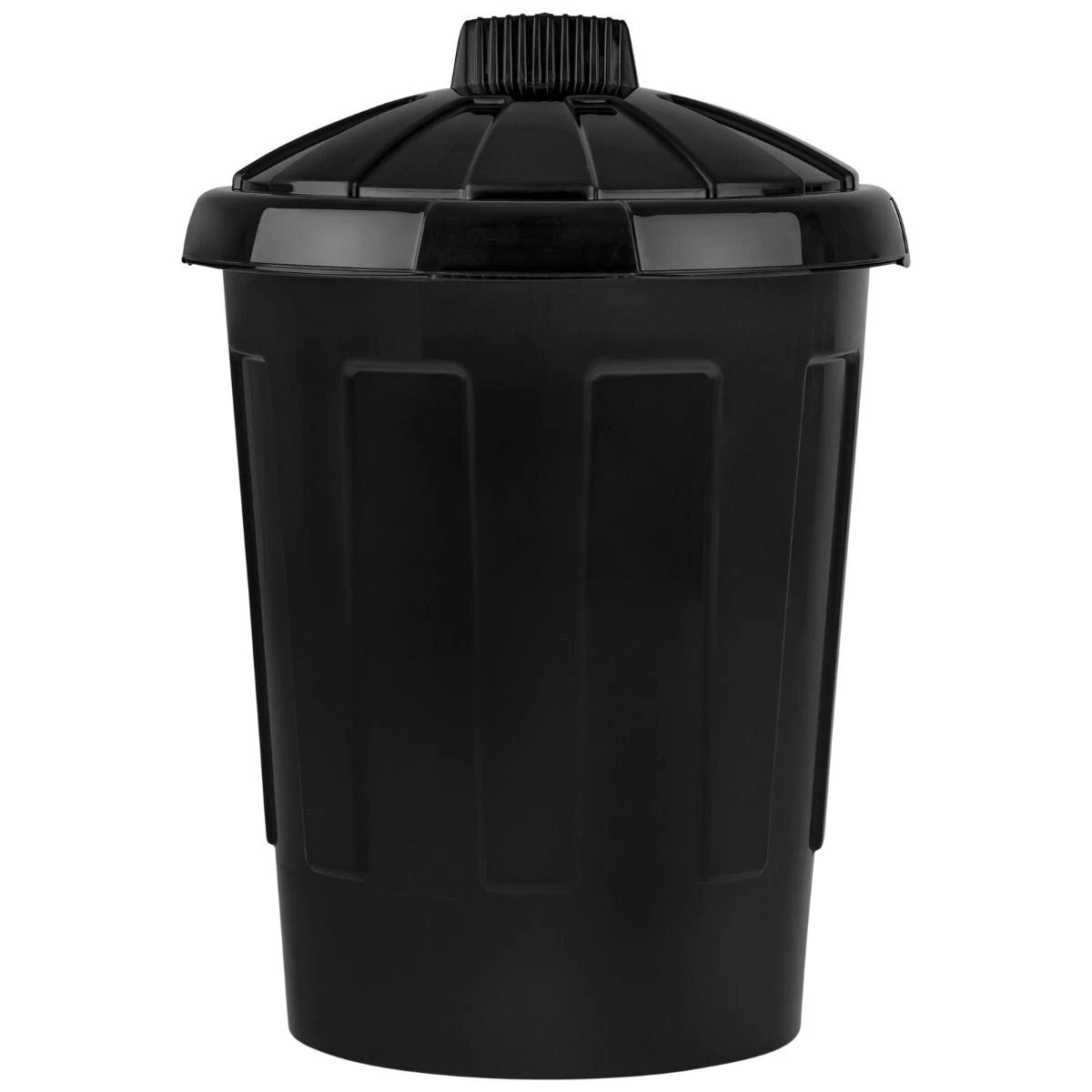 Wham Dustbin With Secure Lid 80 Litre - Black 1 Wham Dustbin With Secure Lid 80 Litre - Black