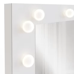 Aurora Dressing Table - White -Sienna Store aurdtswht aurora dressing table dtl1 10 21