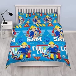 Fireman Sam Cool Duvet Set, Multi - Double