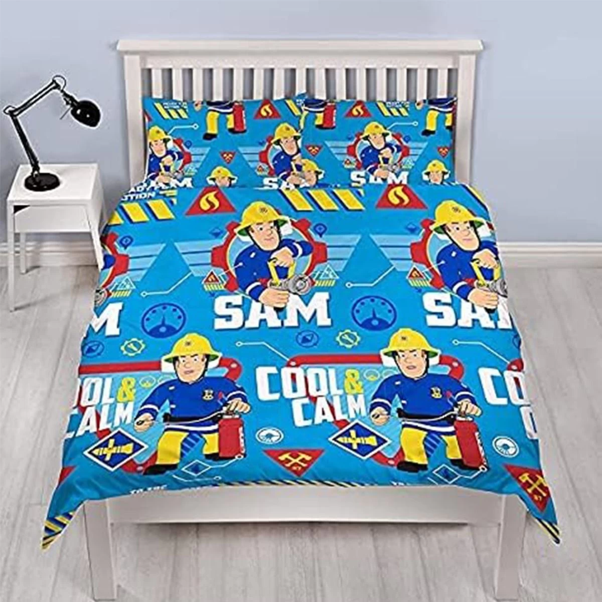 Fireman Sam Cool Duvet Set, Multi - Double 1 Fireman Sam Cool Duvet Set, Multi - Double