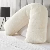 Huggleland Teddy V Shape Pillow - Cream