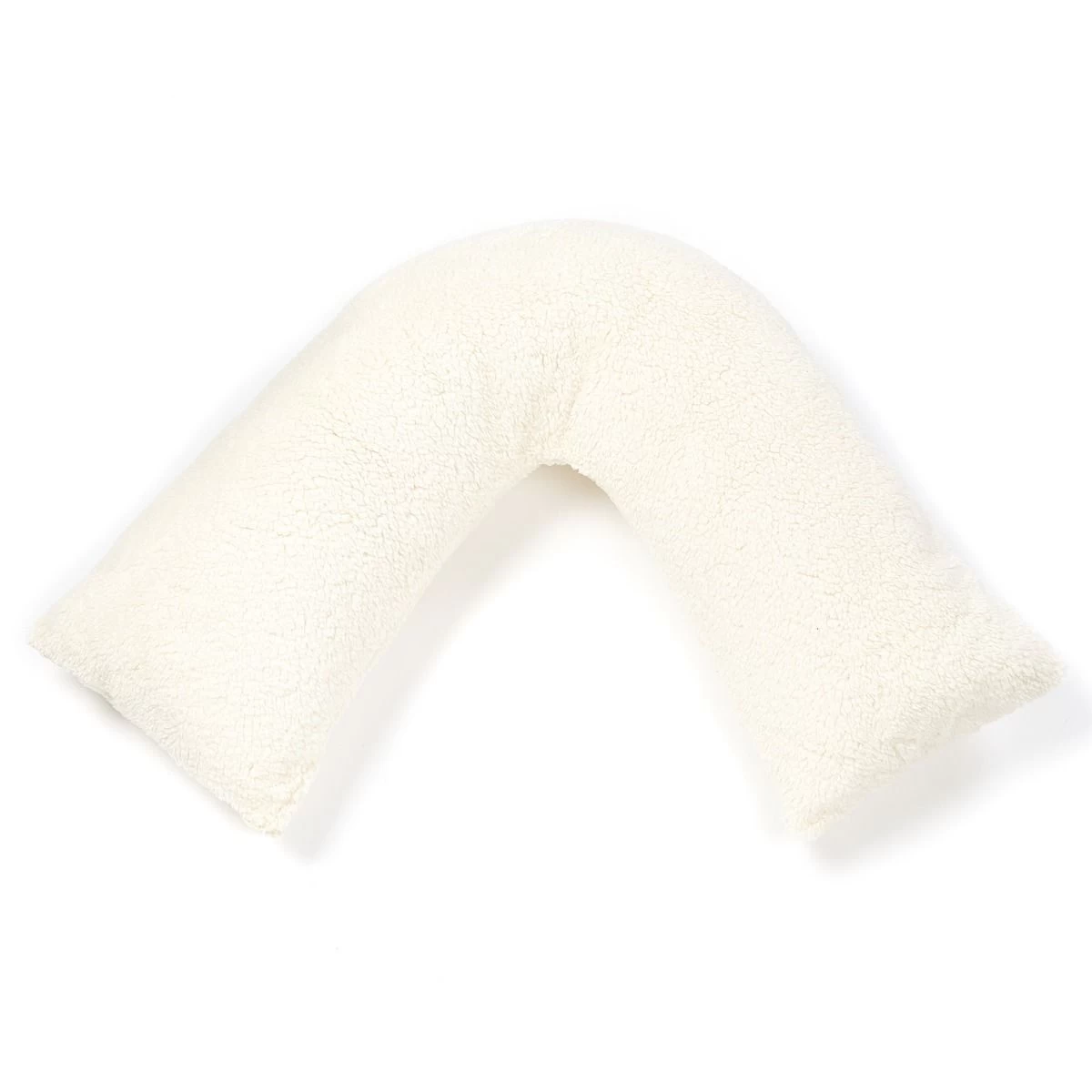 Huggleland Teddy V Shape Pillow - Cream 4 Huggleland Teddy V Shape Pillow - Cream - Image 4