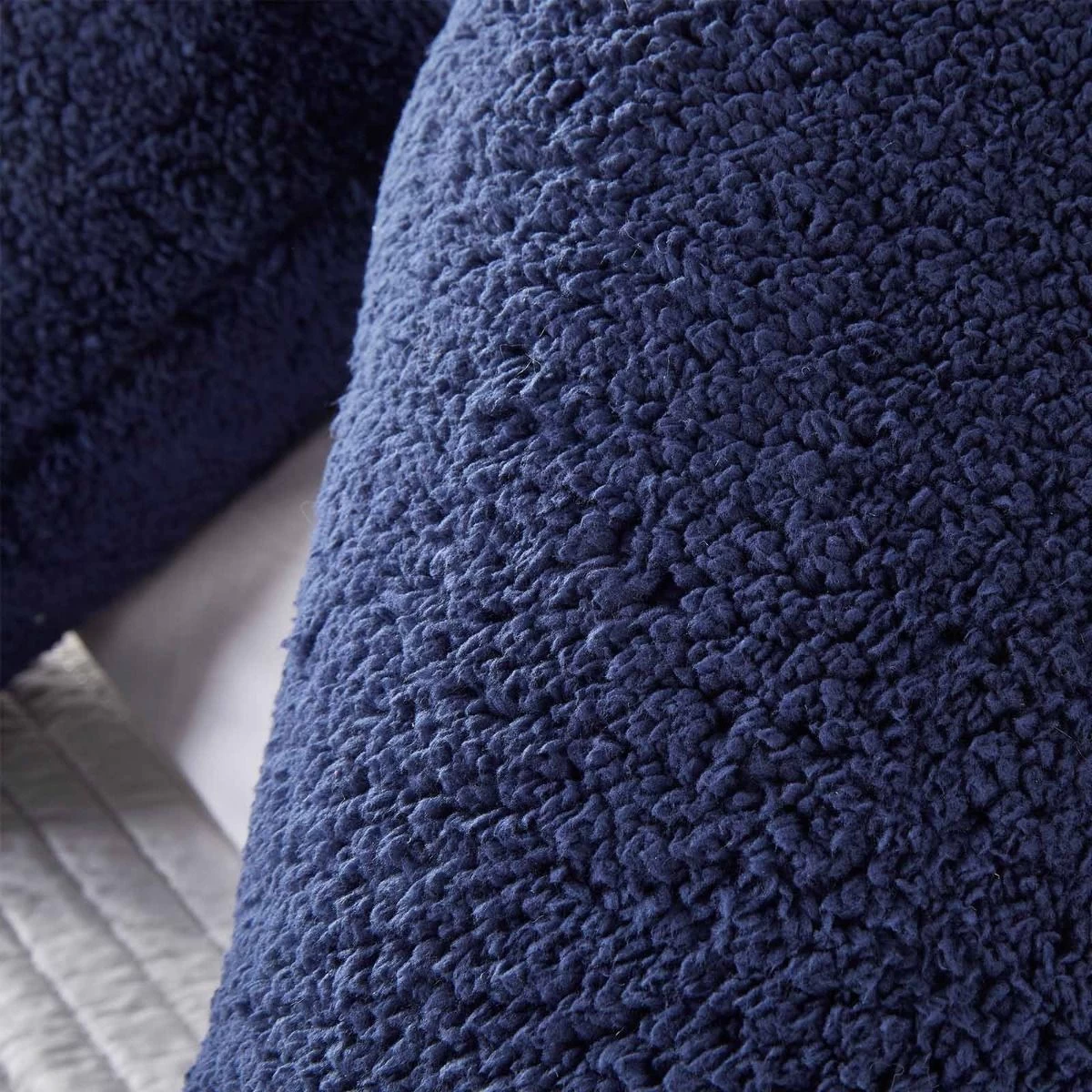 Huggleland Teddy V Shape Pillow - Navy 3 Huggleland Teddy V Shape Pillow - Navy - Image 3