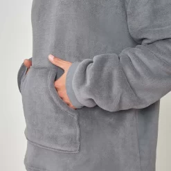 Dreamscene Sherpa Fleece Pyjama Set - Charcoal -Sienna Store bgpjcorch 9s