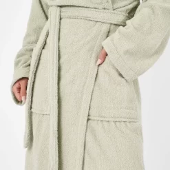 Brentfords 100% Cotton Towelling Dressing Gown, Sage - Adults -Sienna Store bgtopldsg 4s