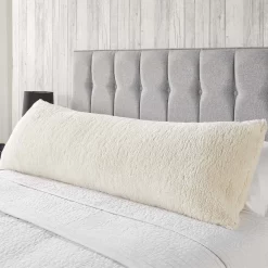 Huggleland Teddy Bolster Pillow - Cream