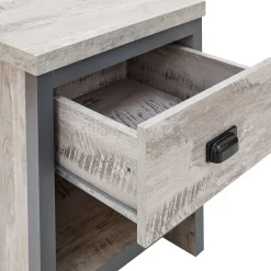 Boston Lamp Table - Grey -Sienna Store boslamgry boston lamp table grey co 08