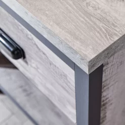 Boston Lamp Table - Grey -Sienna Store boslamgry boston lamp table grey dtl 01