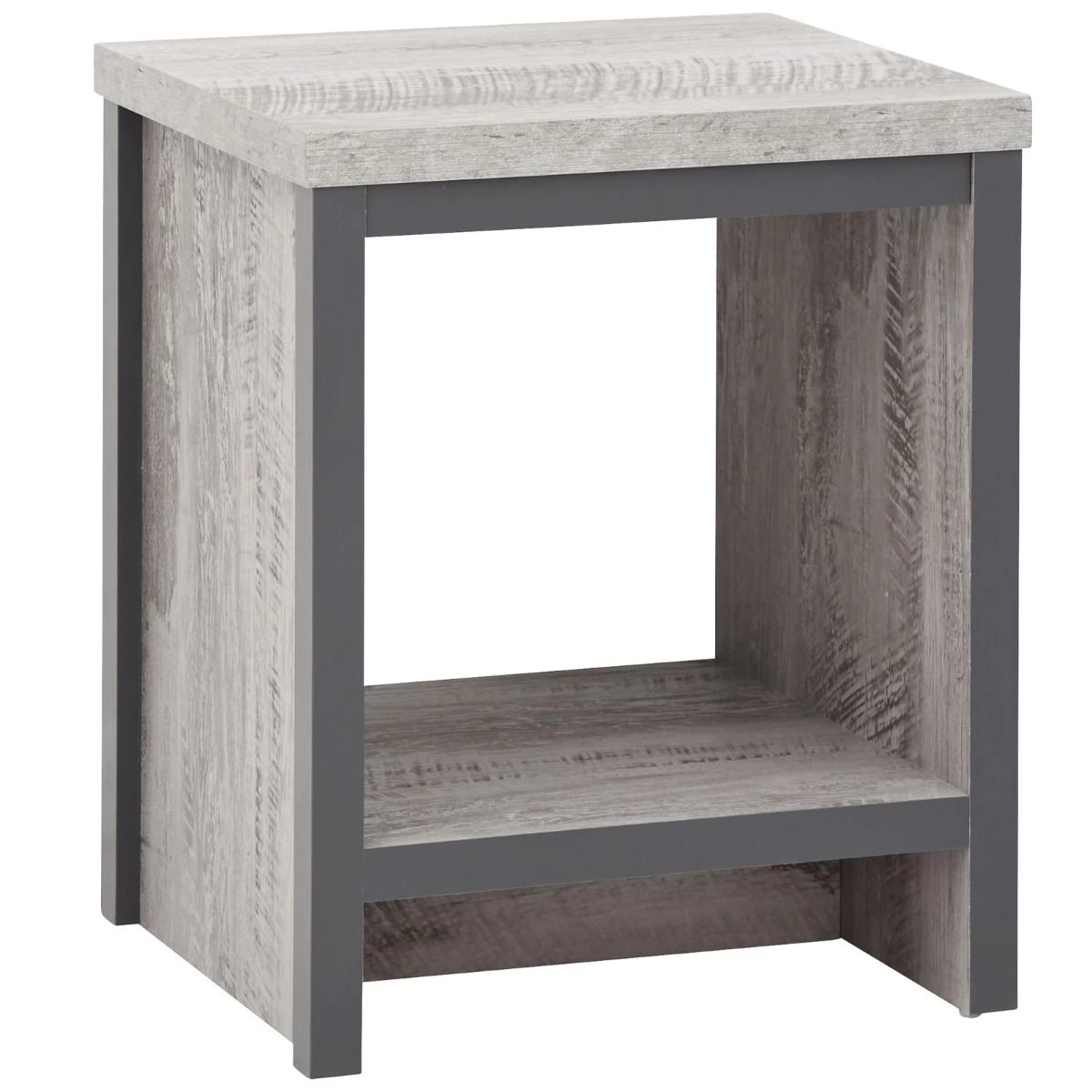 Boston Simple Lamp Table - Grey 4 Boston Simple Lamp Table - Grey - Image 4