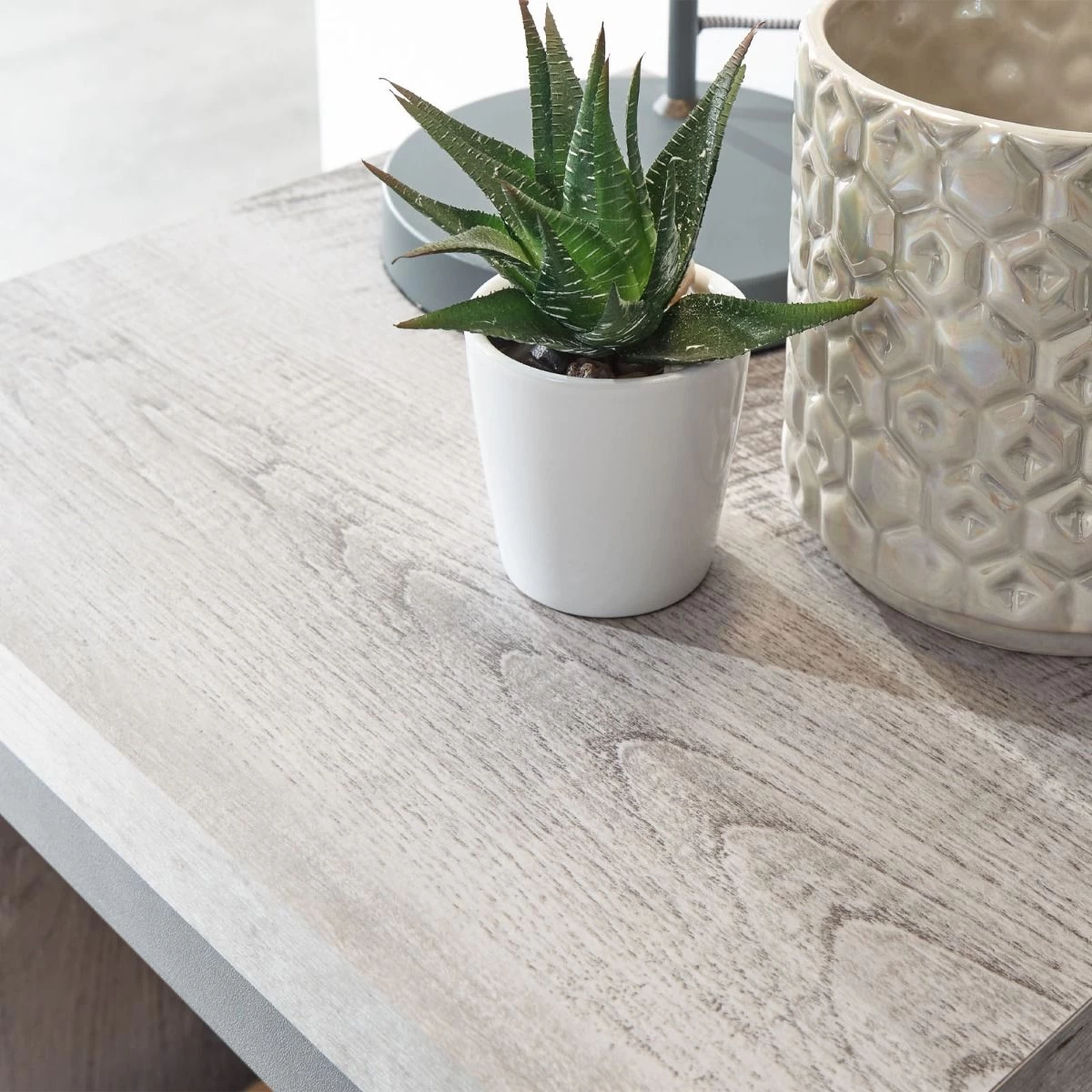 Boston Simple Lamp Table - Grey 5 Boston Simple Lamp Table - Grey - Image 5