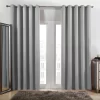 Dreamscene Eyelet Blackout Curtains - Silver