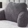Huggleland Teddy Cuddle Cushion Pillow - Charcoal