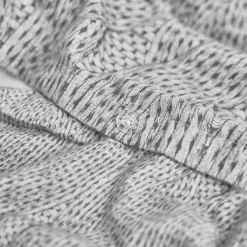 Dreamscene Chunky Knit Print Brushed Cotton Duvet Set - Grey 11 Dreamscene Chunky Knit Print Brushed Cotton Duvet Set - Grey -Sienna Store ddhsckc chunky knit brushed cotton duvet set grey ss5 3