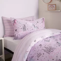 OHS Unicorn Kingdom Duvet Set - Lilac -Sienna Store ddhsukgli 3s