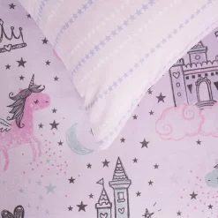 OHS Unicorn Kingdom Duvet Set - Lilac -Sienna Store ddhsukgli 8s 1