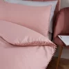 Pom Pom Duvet Set - Blush