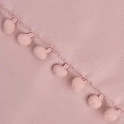 Pom Pom Duvet Set - Blush -Sienna Store ddmfpombl02 image 4s 1