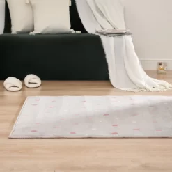 Dreamscene Dalmatian Spots Print Rug - Grey -Sienna Store drfedalgy 5s 4