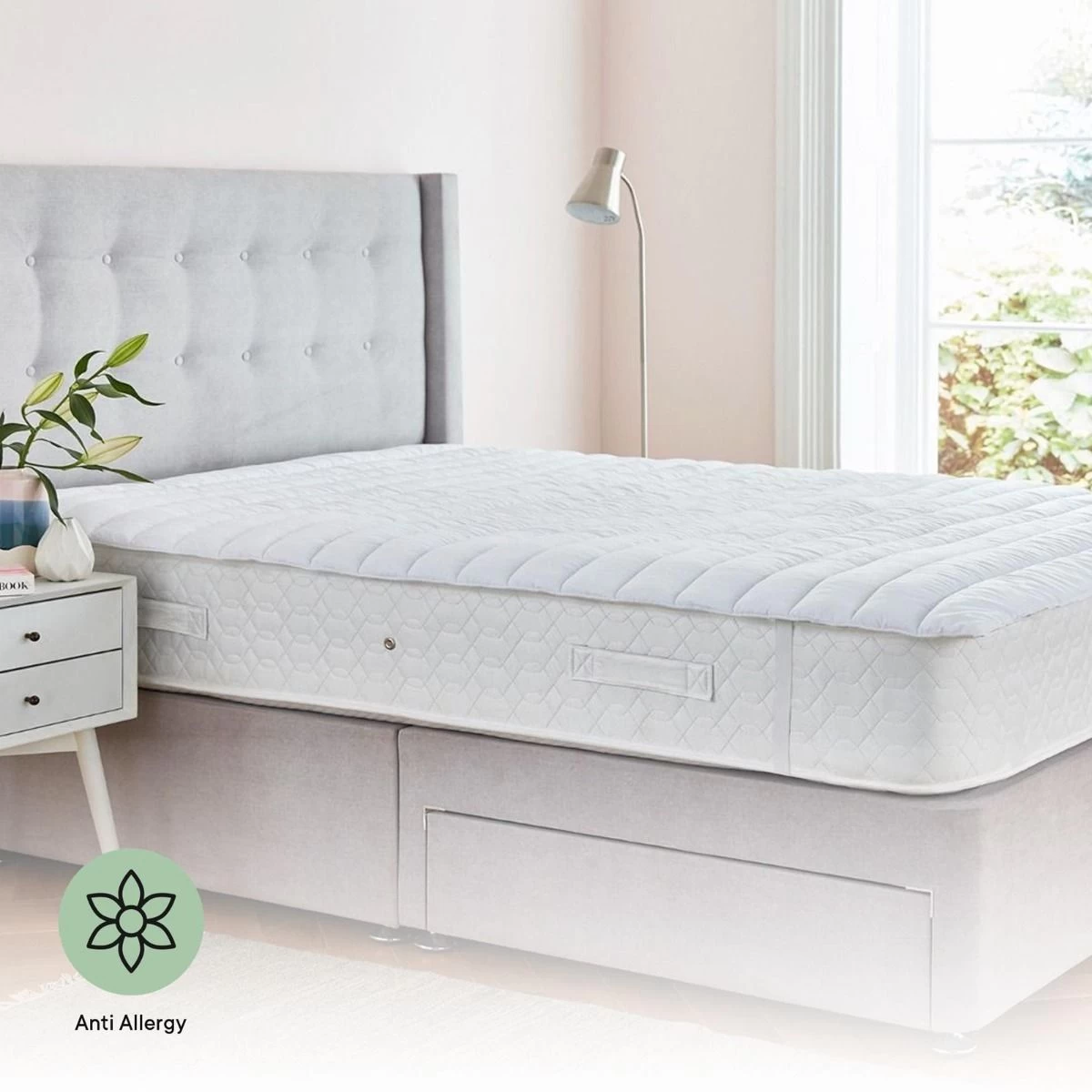 OHS Soft Touch Anti Allergy Deep Fill Mattress Topper 1 OHS Soft Touch Anti Allergy Deep Fill Mattress Topper
