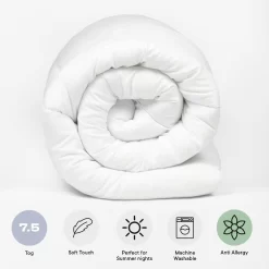 OHS Soft Touch Anti Allergy Duvet - 7.5 Tog