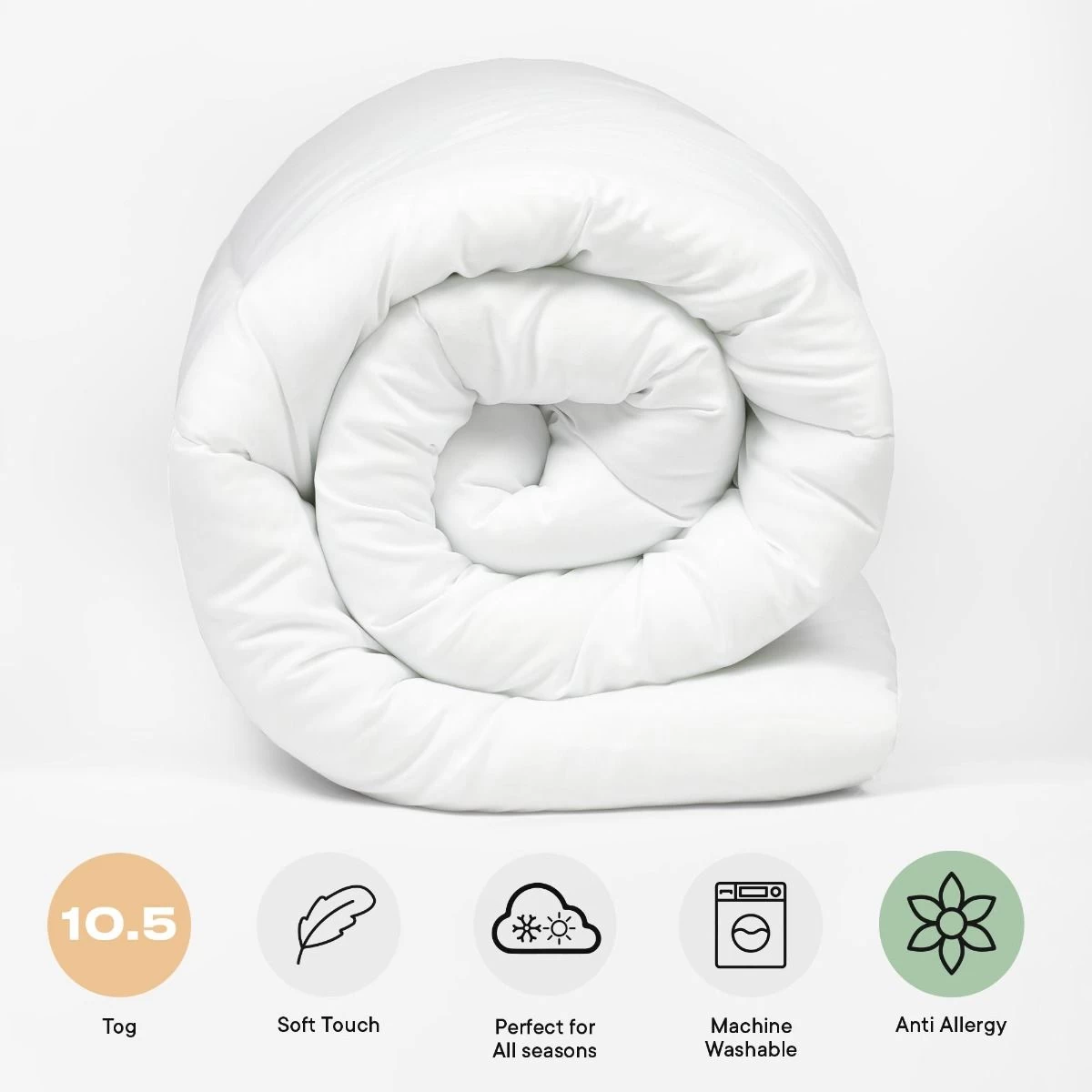 OHS Soft Touch Anti Allergy Duvet - 10.5 Tog 1 OHS Soft Touch Anti Allergy Duvet - 10.5 Tog
