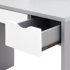 Elizabeth Dressing Table Set - Grey/White -Sienna Store elidrsgry elizabeth dresser grey white sep20 co 07