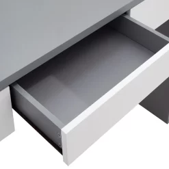 Elizabeth Dressing Table Set - Grey/White -Sienna Store elidrsgry elizabeth dresser grey white sep20 co 09