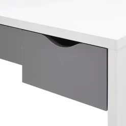 Elizabeth Dressing Table Set - White/Grey -Sienna Store elidrswht elizabeth dresser white grey sep20 co 08