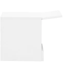 Galicia Pair Of Wall Hanging Bedside Tables - White -Sienna Store galwhbwwg galicia bedside pair white jul21 co 06