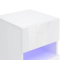 Galicia Pair Of Wall Hanging Bedside Tables - White -Sienna Store galwhbwwg galicia bedside pair white jul21 co 07 mod