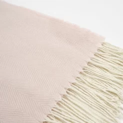 Highams Acrylic Stripe Chevron Fleece Throw, Blush - 150 X 200cm 9 Highams Acrylic Stripe Chevron Fleece Throw, Blush - 150 X 200cm -Sienna Store hbacstrbl 3s