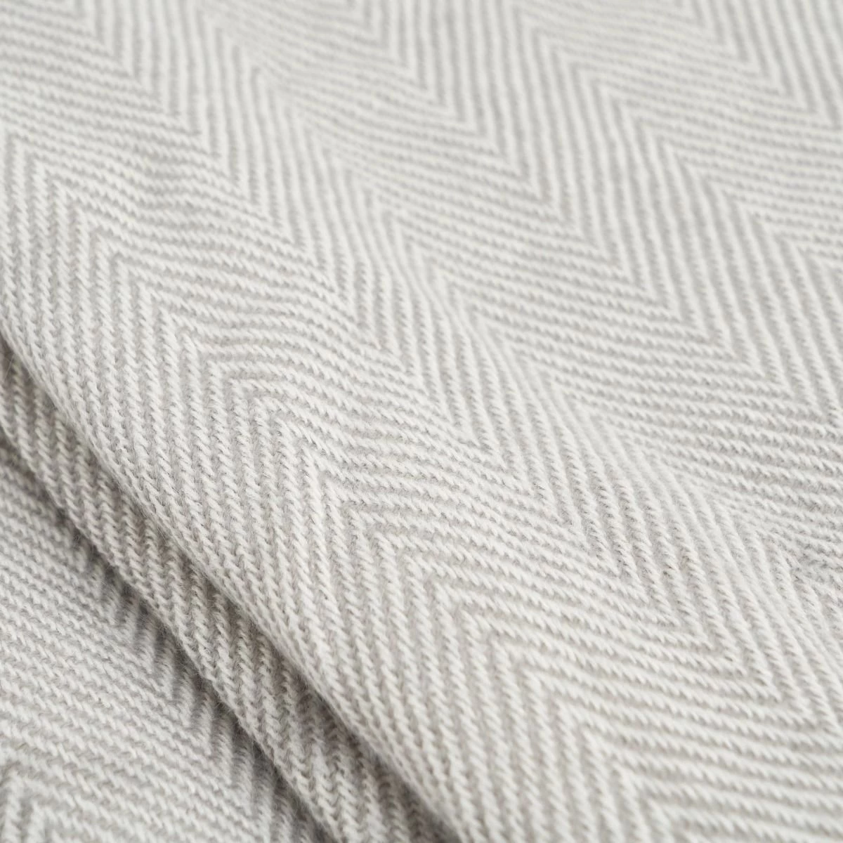 Highams Acrylic Stripe Chevron Fleece Throw, Silver - 150 X 200cm 4 Highams Acrylic Stripe Chevron Fleece Throw, Silver - 150 X 200cm - Image 4