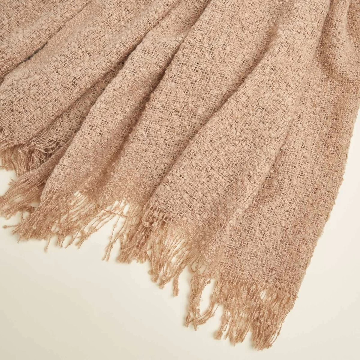 Highams Mohair Throw, Natural - 150 X 200cm 3 Highams Mohair Throw, Natural - 150 X 200cm - Image 3