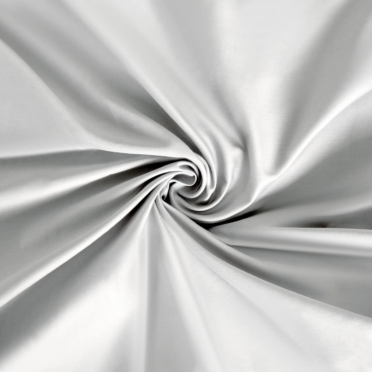 Highams Luxe 220 Thread Count 100% Cotton Sateen Duvet Set - Silver 6 Highams Luxe 220 Thread Count 100% Cotton Sateen Duvet Set - Silver - Image 6