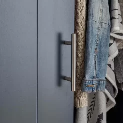 Kenda 2-Door 1-Drawer Wardrobe - Slate Blue -Sienna Store ken21wsbl kendal slate blue 2dr 1drw robe sep21 dtl 02