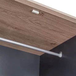 Kendal 3-Door 3-Drawer Wardrobe - Slate Blue -Sienna Store ken33wsbl kendal slate blue 3dr 3drw robe sep21 co 14