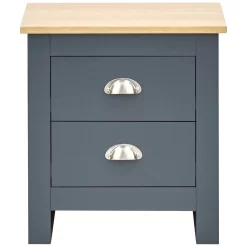 Lancaster 3 Piece Bedroom Furniture Set - Slate Blue -Sienna Store lan3pcblu lancaster lancaster 3pcset blue co 02