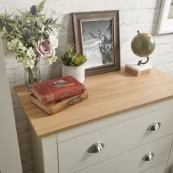 Lancaster 3 Piece Bedroom Furniture Set - Cream -Sienna Store lan3pccrm 03