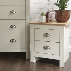 Lancaster 3 Piece Bedroom Furniture Set - Cream -Sienna Store lan3pccrm 15