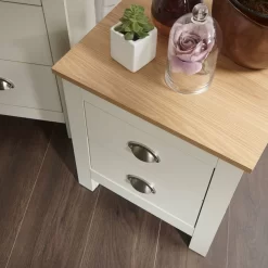 Lancaster 4 Piece Bedroom Furniture Set - Cream -Sienna Store lan4pccrm 15