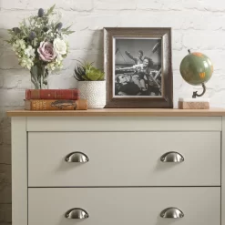 Lancaster 4 Piece Bedroom Furniture Set - Cream -Sienna Store lan4pccrm 18