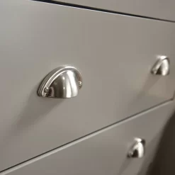 Lancaster 4 Piece Bedroom Furniture Set - Grey -Sienna Store lan4pcgry 08