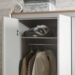 Lancaster 4 Piece Bedroom Furniture Set - Grey -Sienna Store lan4pcgry 16