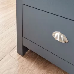 Lancaster Merchants Chest Of Drawers - Slate Blue -Sienna Store lan7dcblu lancaster merchants chest slate blue sep20 dtl 05