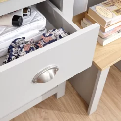 Lancaster Dressing Table Set - Grey -Sienna Store landtsgry 08