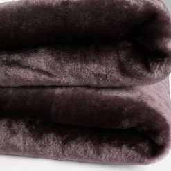 Faux Fur Mink Throw - Chocolate -Sienna Store mthch98 1 1 3