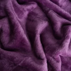 Faux Fur Mink Throw - Purple 6 Faux Fur Mink Throw - Purple -Sienna Store mthpu98 1 3 3
