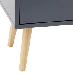 Nyborg 2+2 Drawer Chest Of Drawers - Dark Grey -Sienna Store nbg22cdgr nyborg 2 2drw chest dark grey co 11 may21