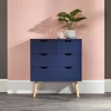 Nyborg 2+2 Drawer Chest Of Drawers - Nightshadow Blue