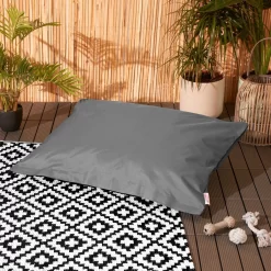 OHS Large Waterproof Outdoor Dog Cushion - Grey